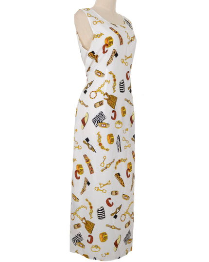 Vintage Maxi Dress - White