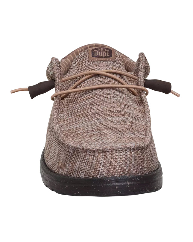 HeyDude - Wally Stretch Sox Deep Taupe-Mole Brown