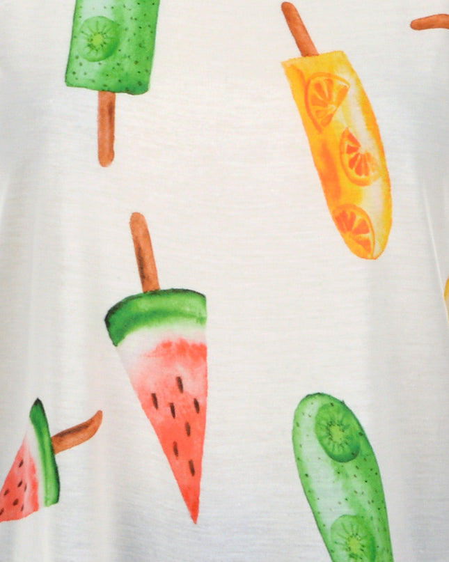 Ice Creams Loose Tank Top for Men and Women