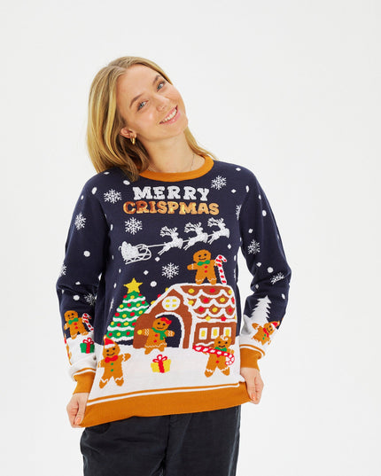 Merry Crispmas Christmas Sweater for Women - Bestselling Design