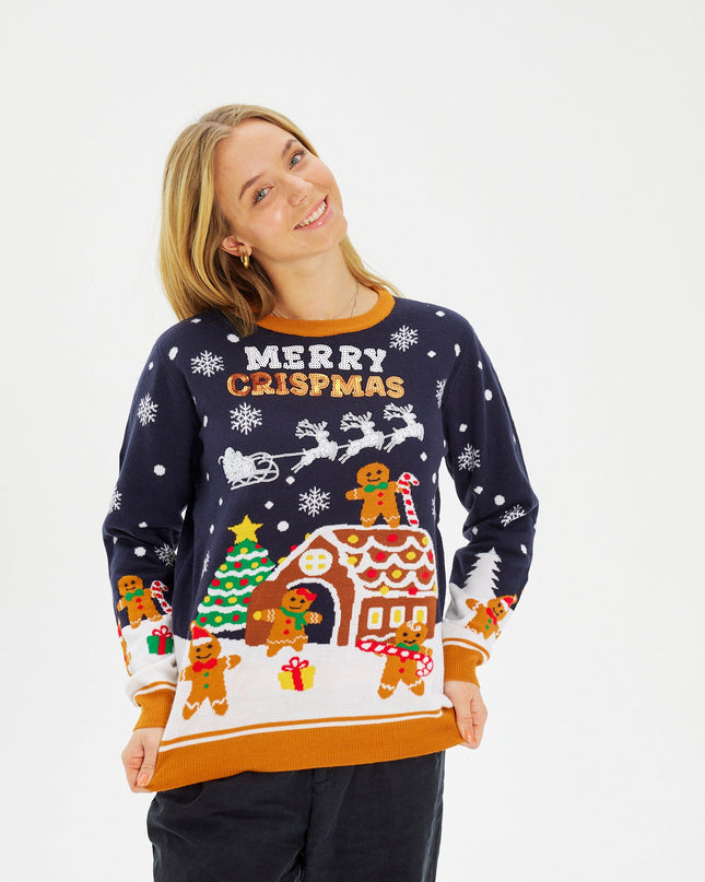 Merry Crispmas Christmas Sweater for Women - Top Seller
