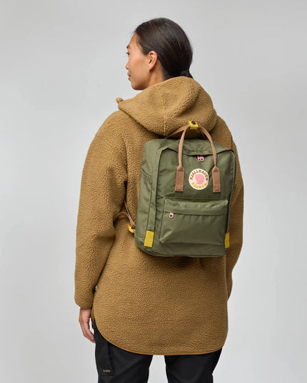 Fjallraven Kanken Koncept Backpack in Super Grey Green