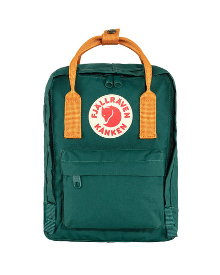 Fjallraven Kanken Mini Backpack - Arctic Green & Spicy Orange