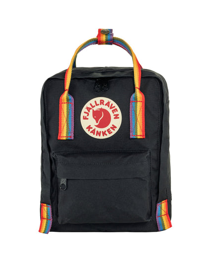 Fjallraven Kanken Mini - Black-Rainbow