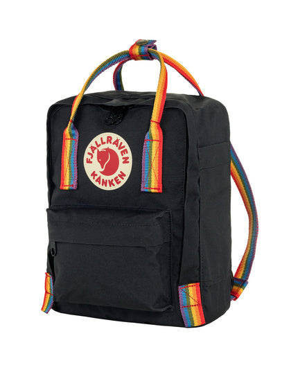 Fjallraven Kanken Mini - Black-Rainbow