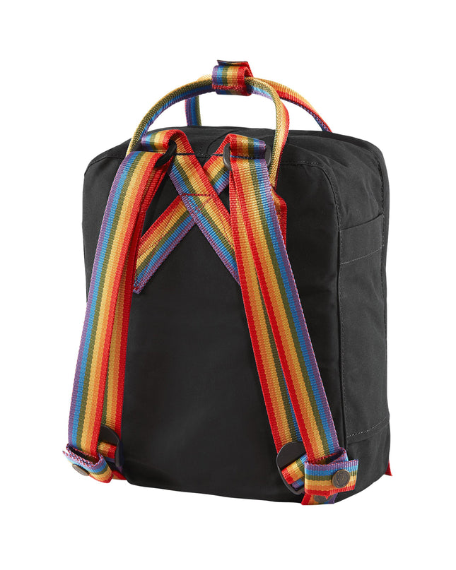 Fjallraven Kanken Mini - Black-Rainbow
