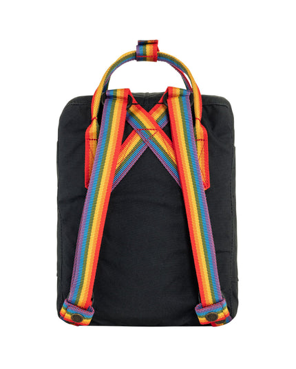 Fjallraven Kanken Mini - Black-Rainbow
