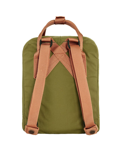 Fjallraven Kanken Mini Backpack - Foliage Green & Peach Sand