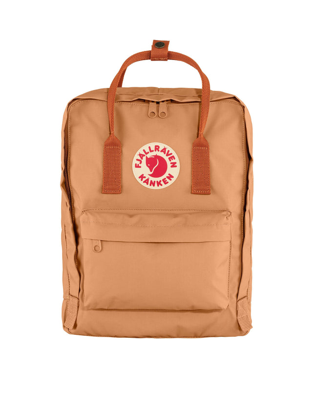 Fjallraven Kanken Backpack in Peach Sand & Terracotta Brown