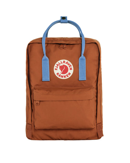 Fjallraven Kanken Backpack in Terracotta Brown & Ultramarine