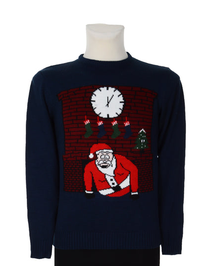 Vintage Santa Christmas Sweater