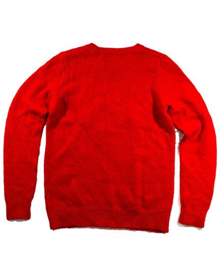 Vintage Christmas Sweater - Santa Dalmatian Ugly Christmas Sweater