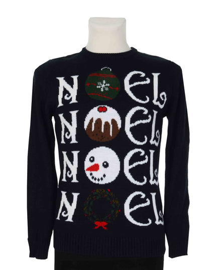Vintage Christmas Sweater - Noel