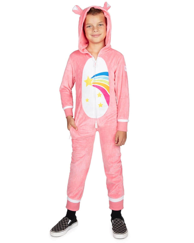 Boy's 80's Cartoon Bear Costume