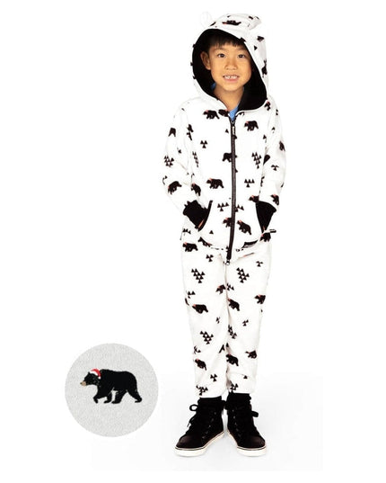 Boy's Beary Christmas Jumpsuit