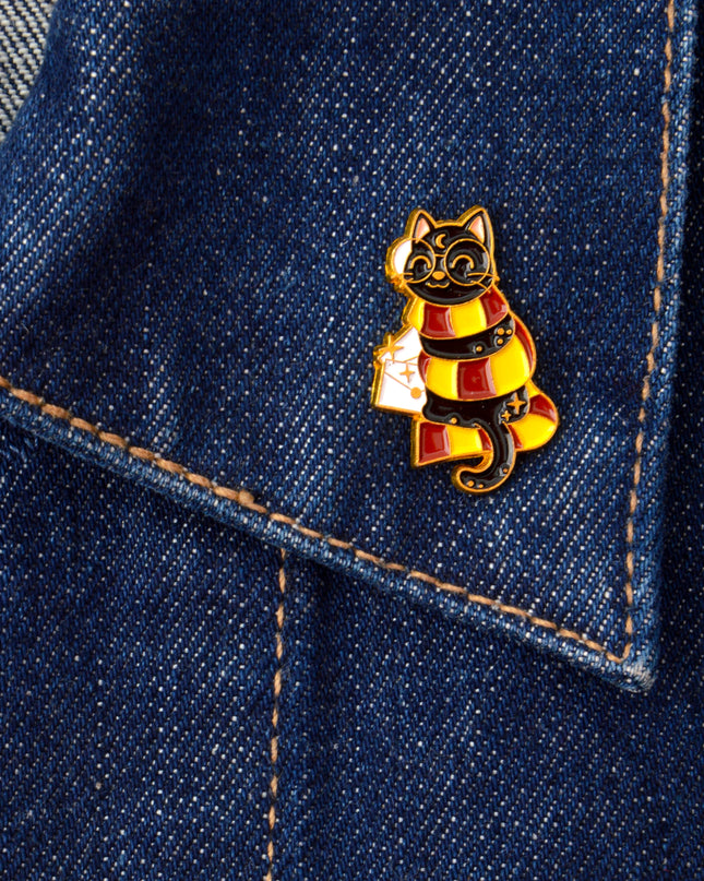 Pin - Wizard Cat for Holiday Cheer