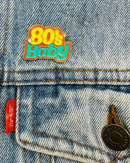 80's Baby -pin