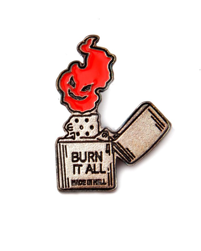 Pin - Burn It All Accessory for Easter
