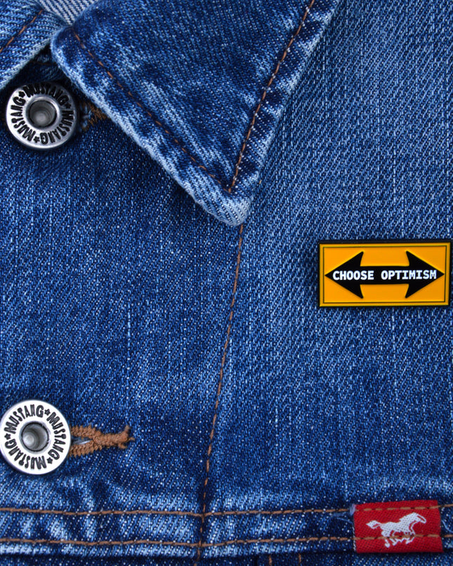 Choose Optimism Enamel Pin