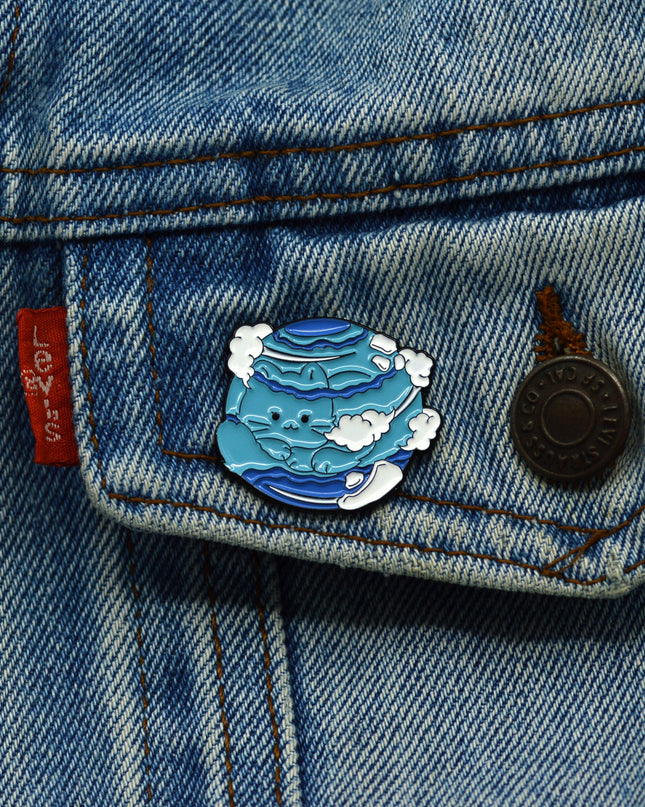 Cat Neptune Pin