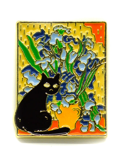 Cat Gogh Brooch