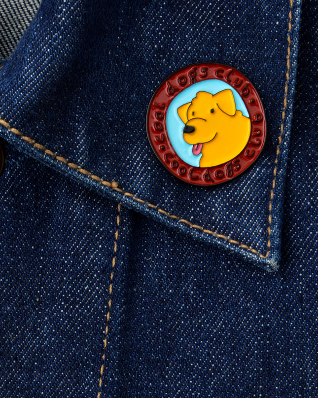 Cool Dogs Club Enamel Pin