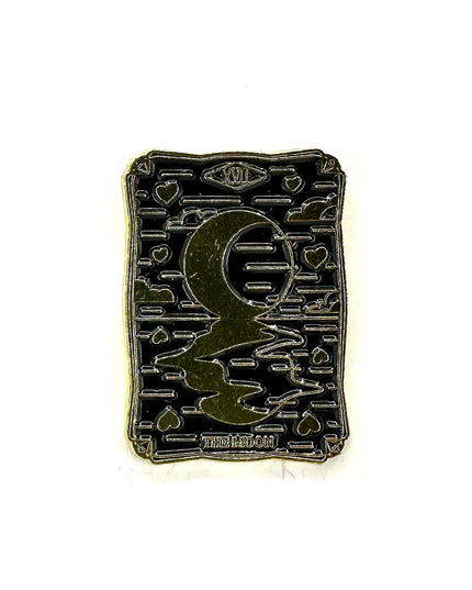 Dark Tarot Moon Brooch