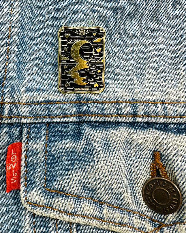 Brooch - Dark Tarot | Moon | Accessories