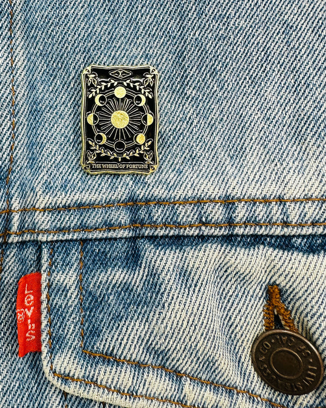 Brooch - Dark Tarot | Wheel of Fortune | Accessories