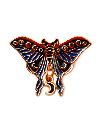Night Moth IV Pin