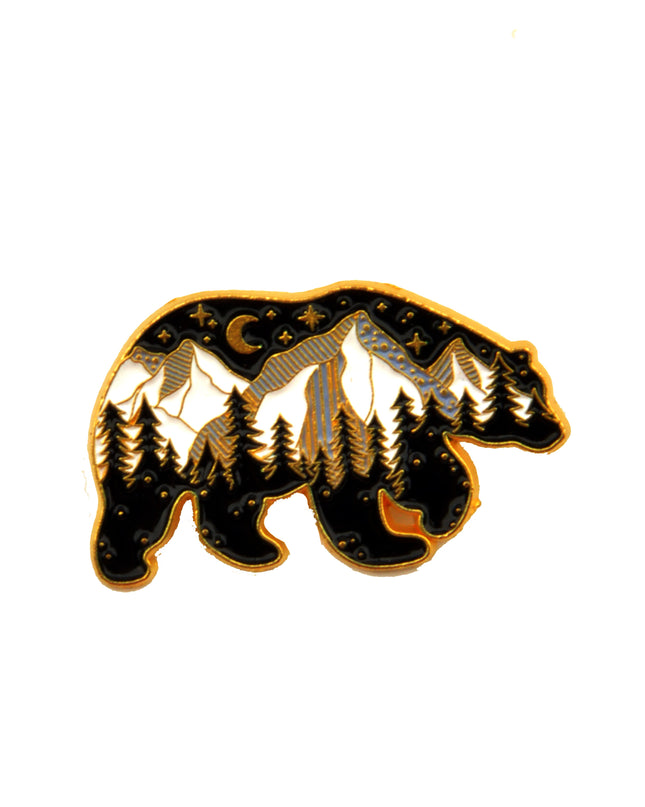 Badge - Night Bear | Easter Collection