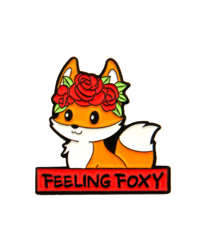 Badge - Feeling Foxy | Easter Collection