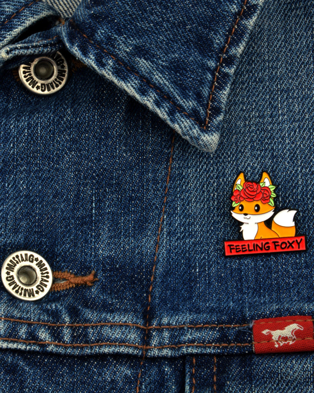 Badge - Feeling Foxy | Easter Collection