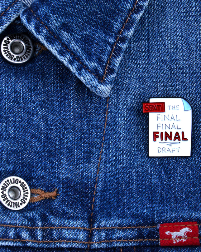 Final Draft Pin