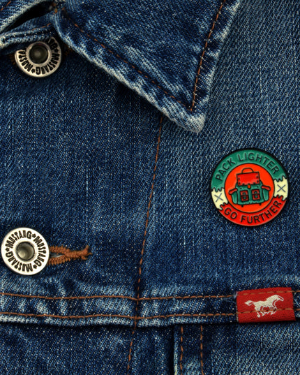 Go Further Pin Badge