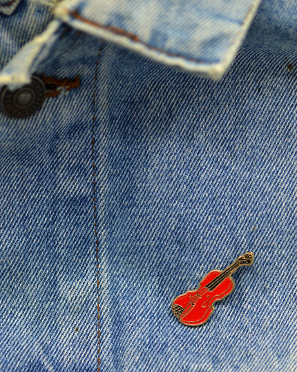 Violin Badge - Perfect for Music Lovers