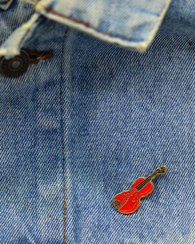 Violin Badge - Perfect for Music Lovers