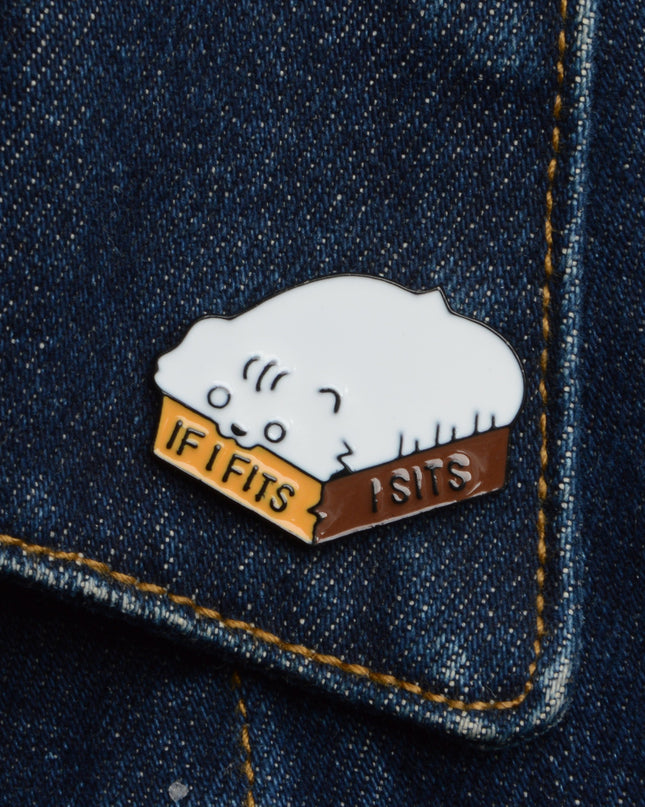 Pin - If I Fits I Sits for Easter Apparel