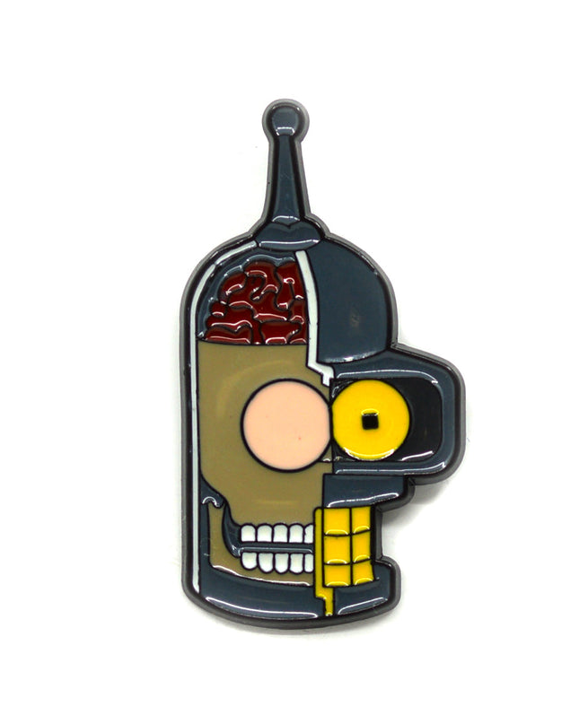 Two Faces Enamel Pin