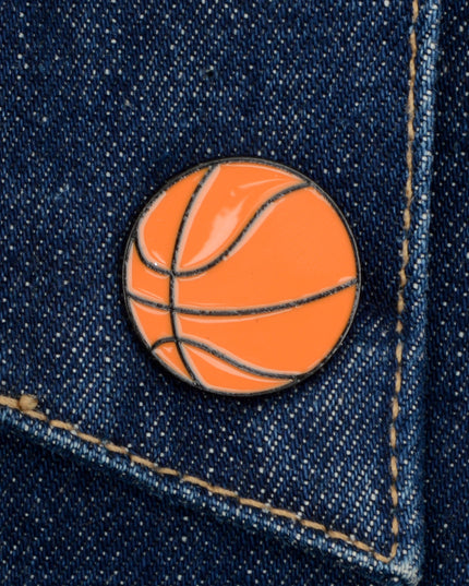Easter Basketball Badge for Kids and Adults