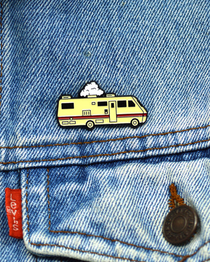 Camper Enamel Pin