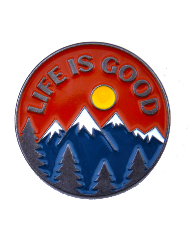 Life is Good Badge - Positive Vibes Accessory