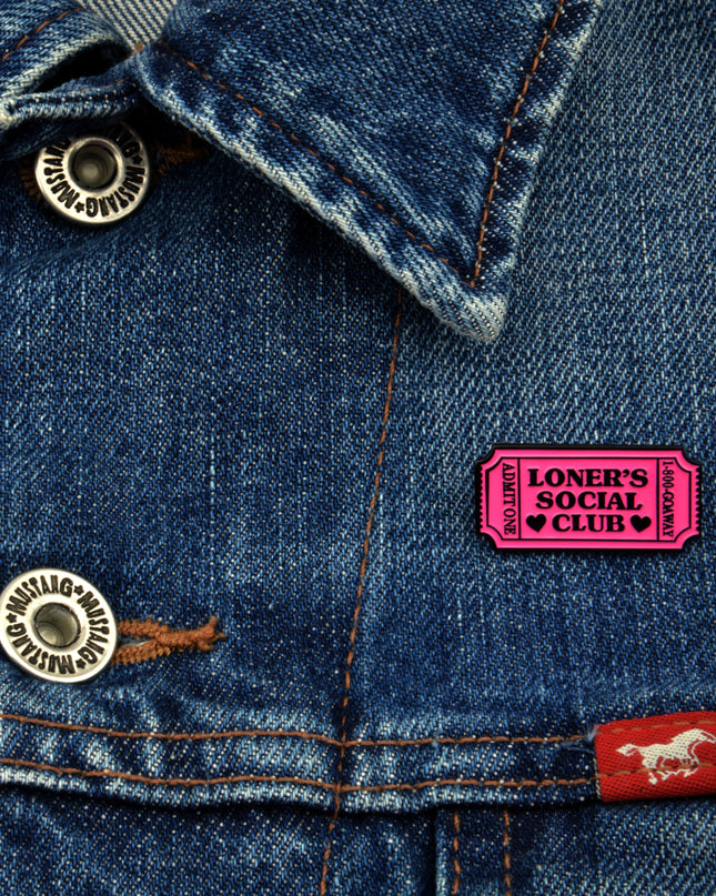 Loner's Social Club Pin