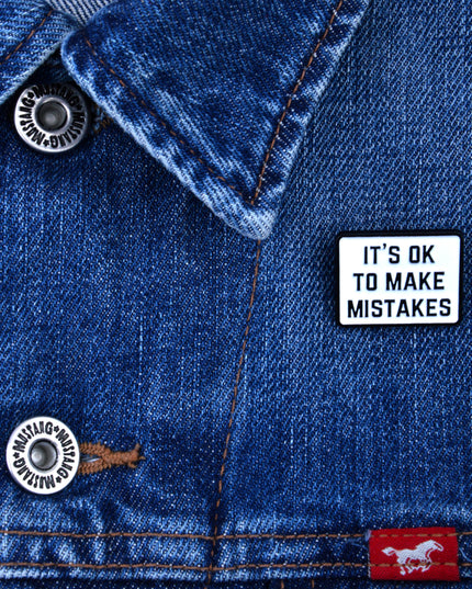 Make Mistakes Pin