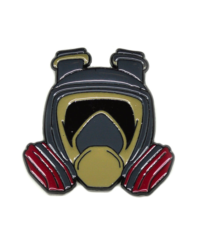 Gas Mask Pin - Ainutlaatuinen Halloween-koriste