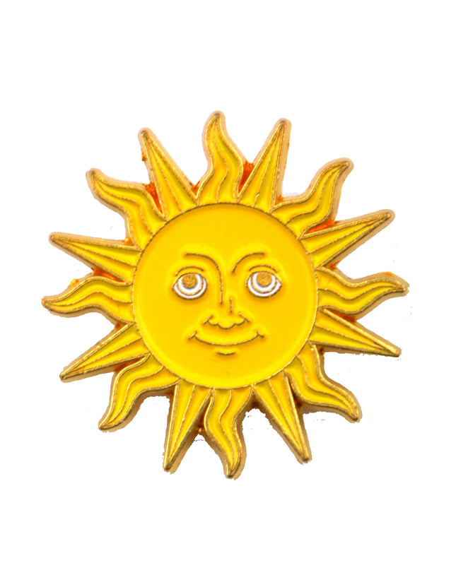 Sun II Enamel Pin