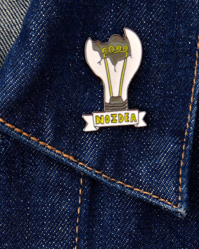 Humorous No Idea Pin