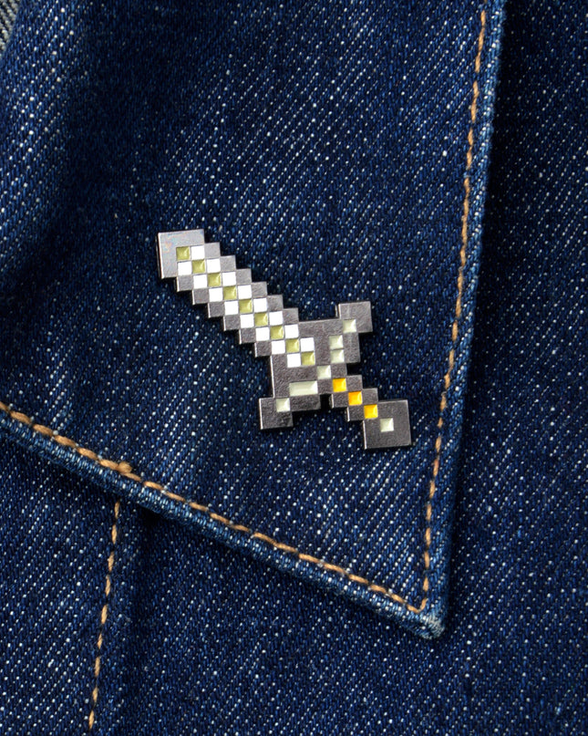 Pin - Pixel Sword Fun Accessory for Gamers