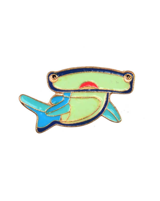Hammerhead Shark Brooch - Distinctive Ocean Accessory