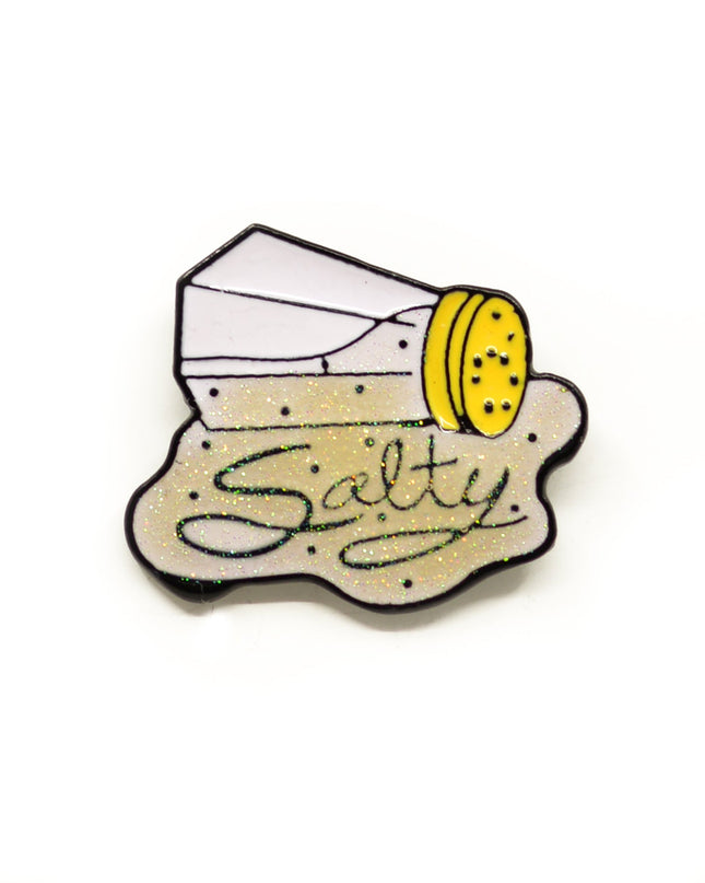 Salty Enamel Pin